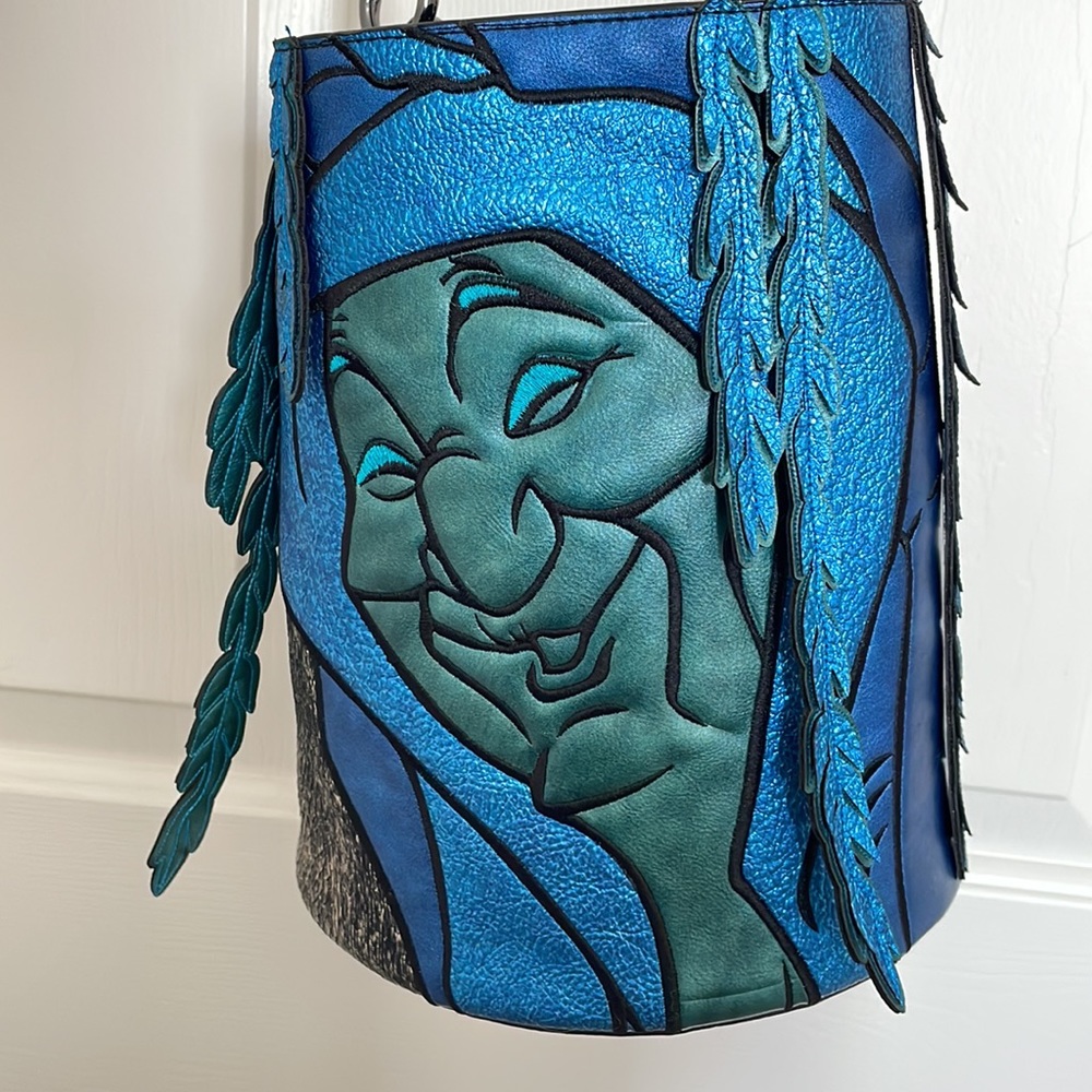Disney x Danielle Nicole Pocahontas Grandmother Willow bucket bag